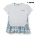 ADMIRAL женский поддельный re year Hem графика TEE ATLA603-00 2026SS белый . вода скорость .UV cut Admiral 