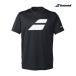 BABOLAT Club Short рукав футболка BUP5511C-bk 2025FW черный CLUB SHORT SLEEVE SHIRT Babolat 