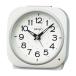  Seiko часы (Seiko Clock) глаз ... часы класть часы автоматика лампочка-индикатор аналог ночь тоже видно белый жемчуг 115×115×79mm KR5