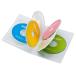  Sanwa Supply DVD высокий кейс (6 шт. входит *3 шт. комплект * прозрачный ) DVD-TN6-03CLN