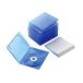  Elecom Blue-ray кейс стандарт размер 1 шт. входит 10 шт. комплект прозрачный голубой CCD-BLU110CBU
