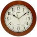 CASIO( Casio ) настенные часы Brown аналог под дерево 26cm IQ-135-5JF