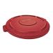  Raver meido(Rubbermaid) 32 галлон BRUTE круглый контейнер для крышка красный FG263100RED