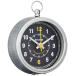  Dulton (Dulton) Magne tik часы раунд черный маленький ... с магнитом . часы высота 73mm ширина 65mm глубина 23mm H