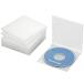  Elecom CD/DVD тонкий PP кейс /1 шт. входит /10 упаковка / прозрачный 