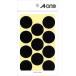 A-one цвет этикетка чёрный круглый 30mm 14 сиденье 07239