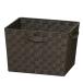  Iris o-yama цвет корзина глубокий type Brown ширина 38× глубина 26× высота 26cm CBK-38D
