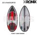  wake серфинг RONIXroniks2016 Honeycomb Surf Skimmer 4'8" 142.24cm