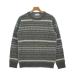 B MING LIFE STORE by BEAMS вязаный * свитер мужской Be ming жизнь магазин bai Beams б/у б/у одежда 