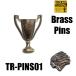 Trophy механизм закрывания TOROPHY CLOTHING латунь булавка zTR-PINS01 латунь Brass Pins Trophy индеец булавка bachi подарок мужчина мужской American Casual новый продукт 