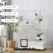  cat cage cat cage 2 step pet cage with casters cat gauge large many head .. cat door absence number protection . mileage prevention stylish 