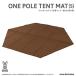 DOD(ti-o-ti-) one paul (pole) палатка S для коврик MA3-769-BR