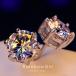 �s�A�X ���f�B�[�X �ꗱ�_�C�� �Z�b�g �y�A �嗱 0.9ct cz �V���v�� �v���`�i�d�グ �a���� ��̓� �ޏ� �� ���� �l�C ���j��