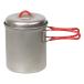 eba новый (EVERNEW) titanium Ultra свет кухонная утварь глубокий type S RED ECA264R