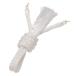 [ capital only ..] The Seven-Five-Three Festival man feather woven cord white made in China nkp