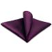 SHLAX&amp;WING одноцветный лиловый галстук шелк подходящий pocket square 32cm супер большой 