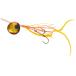 JACKALL( Jackal ) свинец тип ведро ведро шар скользящий 80g F178 красный Gold / креветка ore машина Lee T+