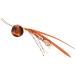 JACKALL( Jackal ) свинец тип ведро ведро шар скользящий 60g F181 красный orange / orange Gold T+