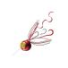  Shimano (SHIMANO) искусственная приманка . месяц bakgake custom 100g 002 красный двойной морской лещ 