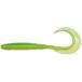  Megabass KEMURI CURLY(kemli машина Lee ) 2.5inch lime chart / Gold хлопья 