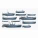 タミヤ 78026 1/350 日本艦 艦載艇セット タミヤ 78026 1/350 日本艦 艦載艇セット
