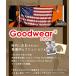 �O�b�h�E�F�A Goodwear ��100�� T�V���c ���� �w�����[�l�b�N �����Y �u�����h �{�^���_�E�� �g�b�v�X ������� ���� �傫���T�C�Y �J�b�g�\�[ ���������� �֘A�摜2