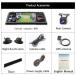 �� DVR Dashcam 4 �O���� 4 �`�����l�� ADAS Android 10 �Z���^�[�R���\�[���~���[ GPS WiFi FHD 1080 Dvr �֘A�摜5