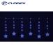  поток Rex KT-3775 6 полосный белый голубой LED Star занавески свет illumination Рождество Xmas FLOREX ( оплата при получении не возможно )