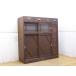  diamond стекло. входить .. старый стойка для обуви * античный * Showa Retro *142937