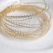  copper line jewelry accessory ...biju- frame half .DIY jewelry making [5mm*1 rice ]