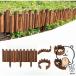  сад забор натуральное дерево производства садоводство . земля останавливать корень прекращение цветок ... сад край забор ширина 120cm высота 15/20/25/30/35/40/45/50cm цветок . украшение . двор произведение 