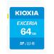 KIOXIA(ki ok sia)[ сделано в Японии ]SD карта 64GB SDXC UHS-I Class10.. скорость 100MB/s внутренний стандартный товар гарантия производителя 5 год KLNEA064G
