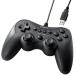  Elecom игра накладка проводной Xinput PS серия размещение полосный . палочка режим переключатель легкий черный JC-GP20SBK