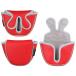 BigTeeth короткая клюшка покрытие Golf крышка головки цилиндров колотушка type Putter Cover магнитный красный &amp; черный & белый простой одиночный товар 