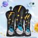  Golf крышка головки цилиндров мужской Driver Fairway Wood yutili чай Club для одиночный товар искусственная кожа производства номер с биркой модный чёрный черный 