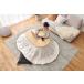  котацу стол легкий . futon имеется 2 позиций комплект kotatsu под дерево круг форма . круглый одноцветный модный натуральный современный симпатичный 510W камень Британия труба тепловентилятор 100cm