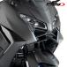 Puig 22605C DOWNFORCE NAKED FRONTAL SPOILERS [CARBON LOOK] YAMAHA T-MAX 560 / TECH MAX(25-26) Poo-chi передний down сила спойлер 