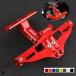 ���s�A���i MV Agusta F3 675 800 Brutale 800 1000 750 910 BRUTALE 989R �v���[�g �z���_�[ �i���o�[ �v���[�g �z���_�[ �E�B���J�[ �J�X�^�� �p�[�c