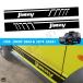 [ параллель импортные товары ] 2P дверь боковой стикер Suzuki Jimny Sierra JB64 JB74 2019 год 2023 PVC корпус переводная картинка custom детали 
