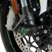 Puig 20511N FRONT FORK PROTECTOR [BLACK] KAWASAKI VERSYS 1100/S/SE (25-26) Z H2 (20-26) Poo-chi передний ползун оси 