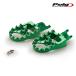 Puig 20557V FOOTPEGS OFF-ROAD [GREEN] KAWASAKI KX250/450 (00-26) KX250F/450F (00-24) Poo-chi foot колок off-road 