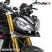 Puig 21594C DOWNFORCE NAKED FRONTAL SPOILERS [CARBON PRINT] TRIUMPH SPEED TRIPLE 1200 RS(21-) Poo-chi передний down сила Naked спойлер 