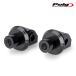 Puig 22149N ADAPTOR PASSENGER FOOTPEGS TRIUMPH SCRAMBLER 400X (24-25) Poo-chi foot колок адаптор 