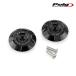 Puig 22532N ALUMINUM CHASSIS COVERS [BLACK] KAWASAKI Z900 (25-26) Poo-chi aluminium nyuum chassis покрытие 