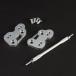 nao NPS13 POSITION KIT �|�W�V���� �L�b�g [SILVER]  SUZUKI GSX-R125 (18-23) GSX-S125 (17-23) 2�|�W�V���� �֘A�摜1