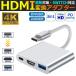 Type-C ϊA_v^[ HDMI 3in1 4K ϊP[u ^CvC USB 3.0 iphone XCb` Mac Windows ϊA_v^