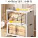���[�{�b�N�X �܂肽���� �L���X�^�[�t�� �ߑ��z�c ���� ���[�P�[�X �g���ȒP �R���e�i�[ �N���[�b�g �ςݏd�� 30L�`276L ��e�� �t�^�t�� ���� �֘A�摜5