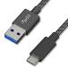 ꥹ USB type C ֥ ֥å ѵץ Type A/type C 5V 3A 15W Ĺ1m ICAC-D