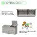 �S�~�� ���O �S�~�X�e�[�V���� �傫�� �X�e�����X �J���X���� �S�~�r�炵�h�~ ��ǔL ������ �΍� ��^ ���ݎ��W�{�b�N�X ��p �ӂ��t�� �A�W���X�^�[ (150cm) �֘A�摜5