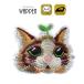 �l�R ���b�y�� �h�J �A�C���� ������� ���킢�� �A�b�v���P �˂� �L CAT ���� �A�j�}�� ���� ���w �n���h���C�h �c6.5cm�~��5.5cm ���[���� ����